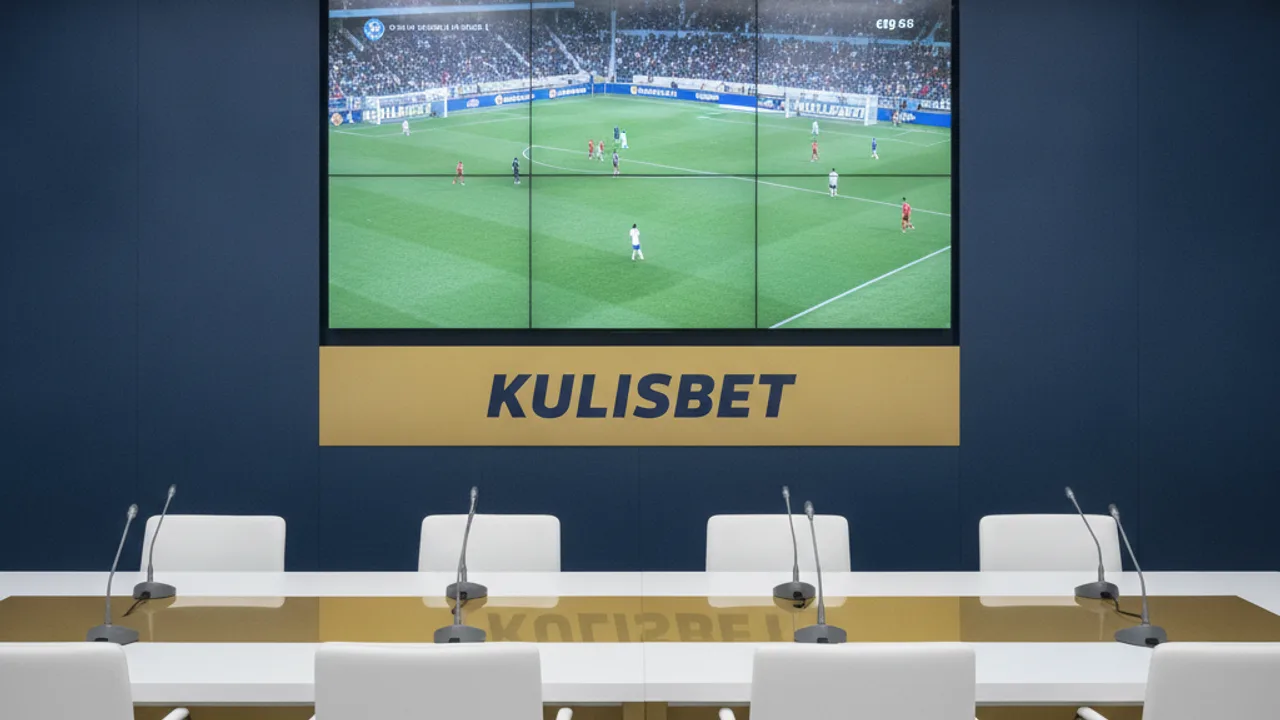 Basın odasında büyük ekranda canlı maç